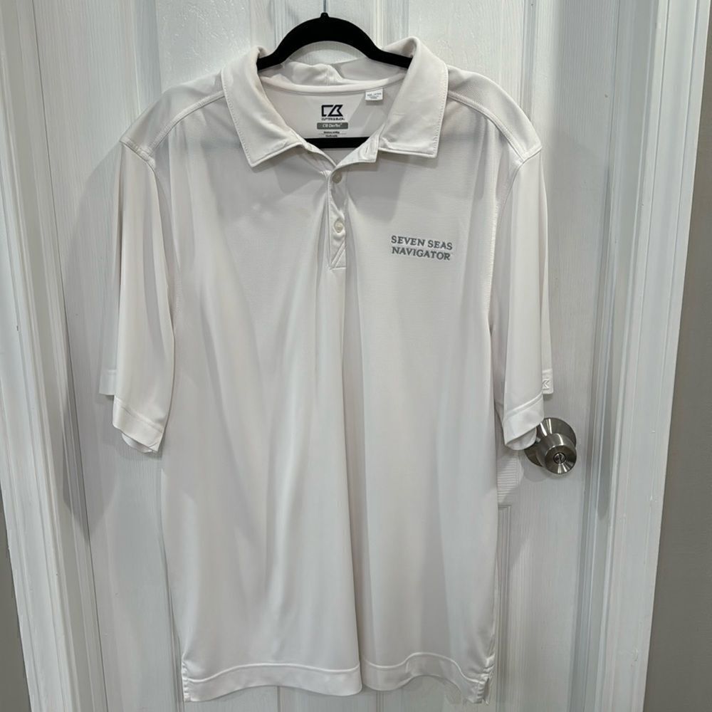 CUTTER & BUCK POLO SHIRT.